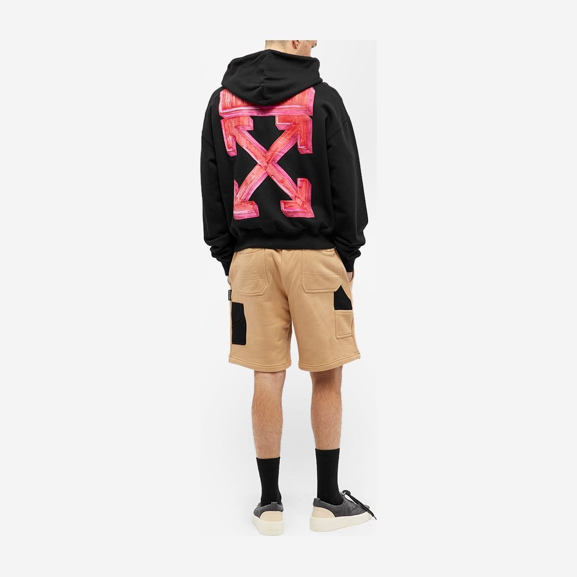 Off-White Marker Arrow Hoodie Black