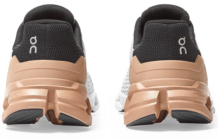 On Cloudflyer Glacier Grey Rose Brown
