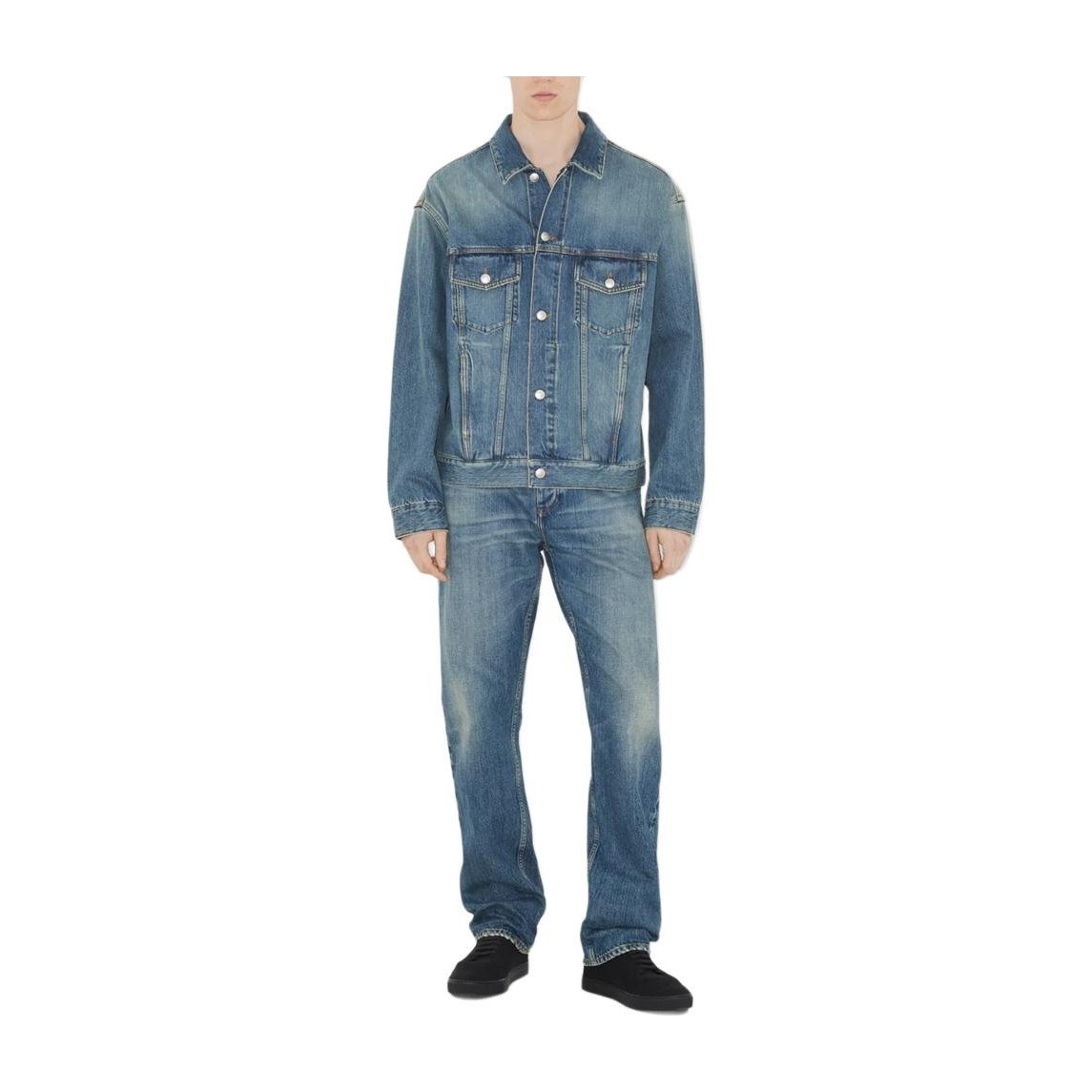 Burberry SS23 Tapered Jeans Blue