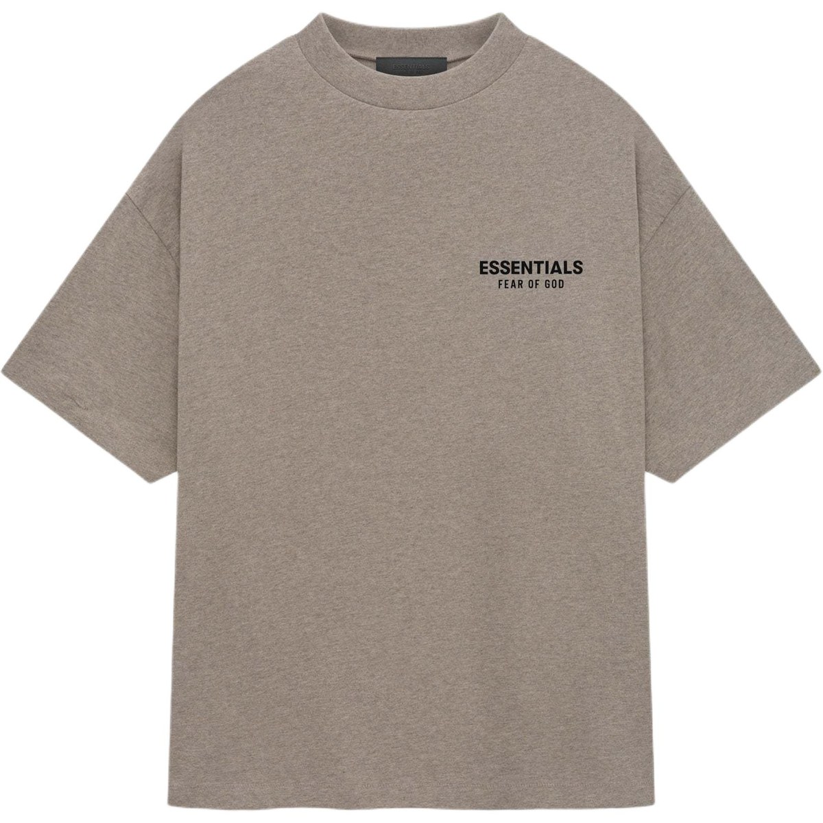 Fear of God Essentials FW24 Holiday Core Crewneck T-Shirt Deep Fog Grey
