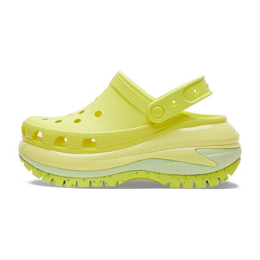 Crocs Classic Platform Clog Acid Yellow