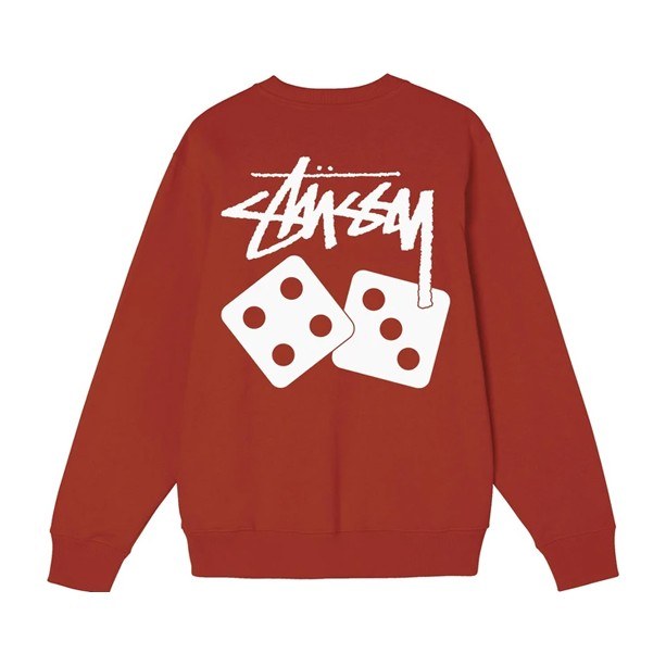 Stussy Dice Pigment Dyed Crew