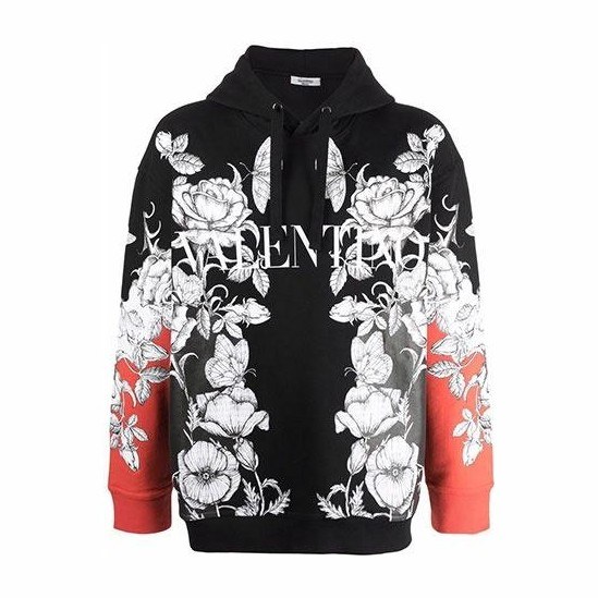 Valentino FW21 Hoodie Black