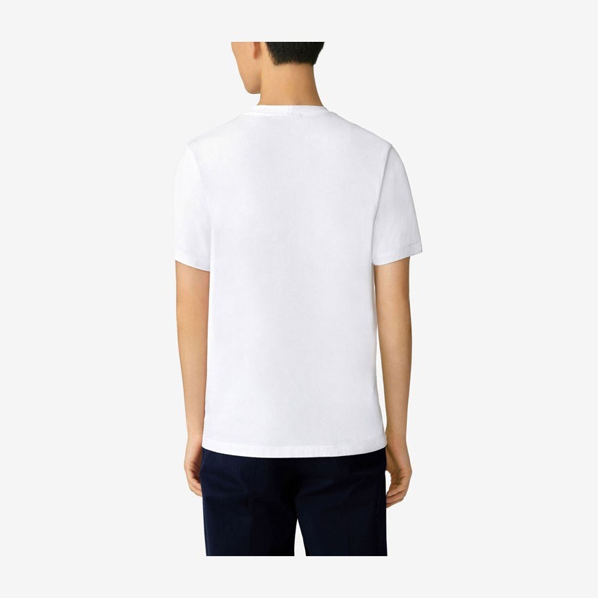 KENZO Tiger Print Crewneck T-Shirt White