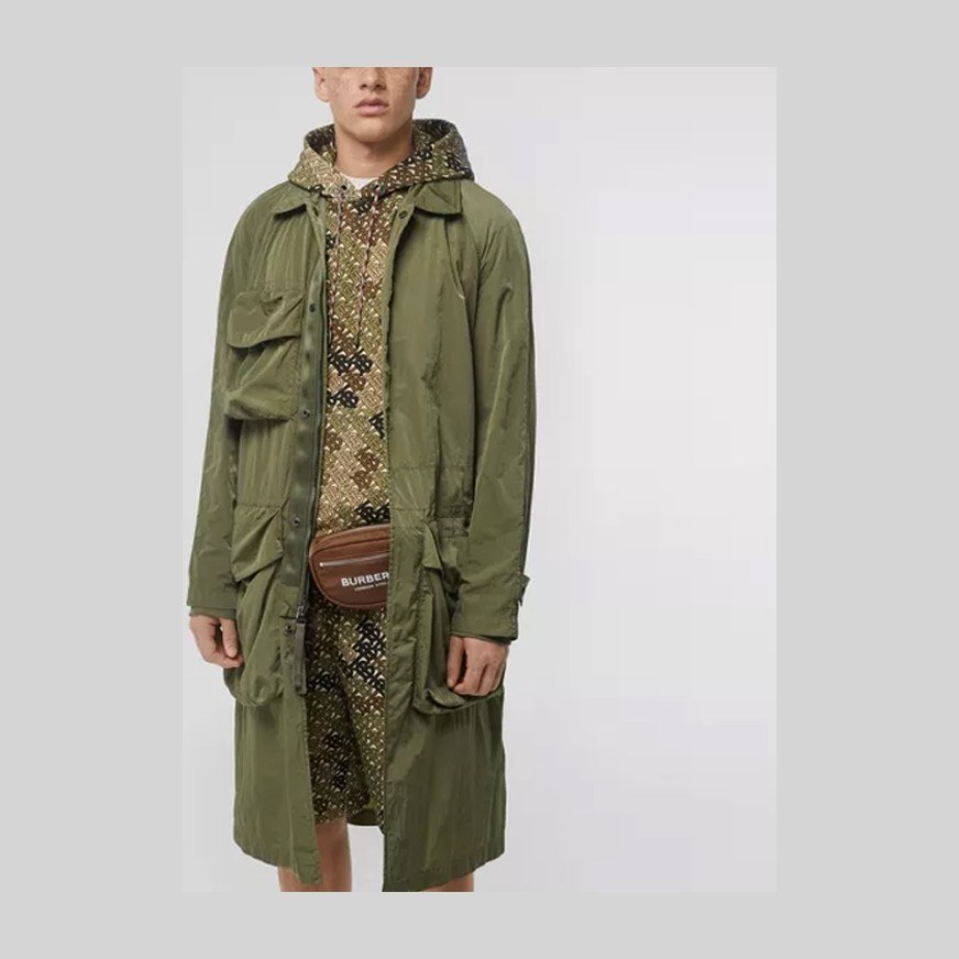 Burberry Trench Coat Green