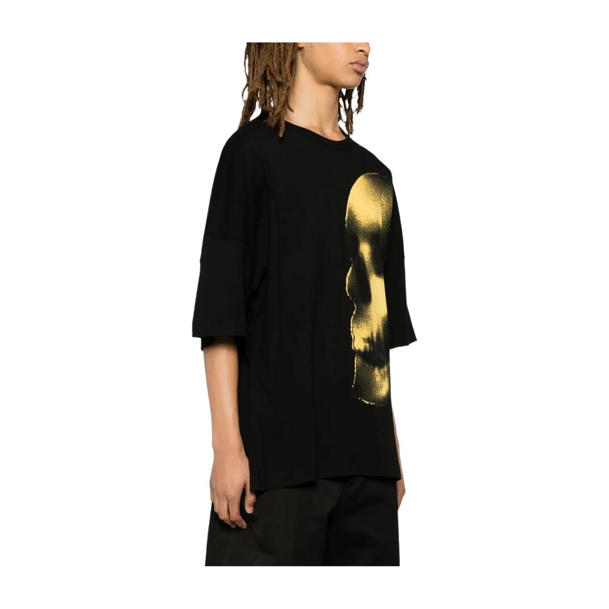 Alexander McQueen Skull Print T-Shirt Black