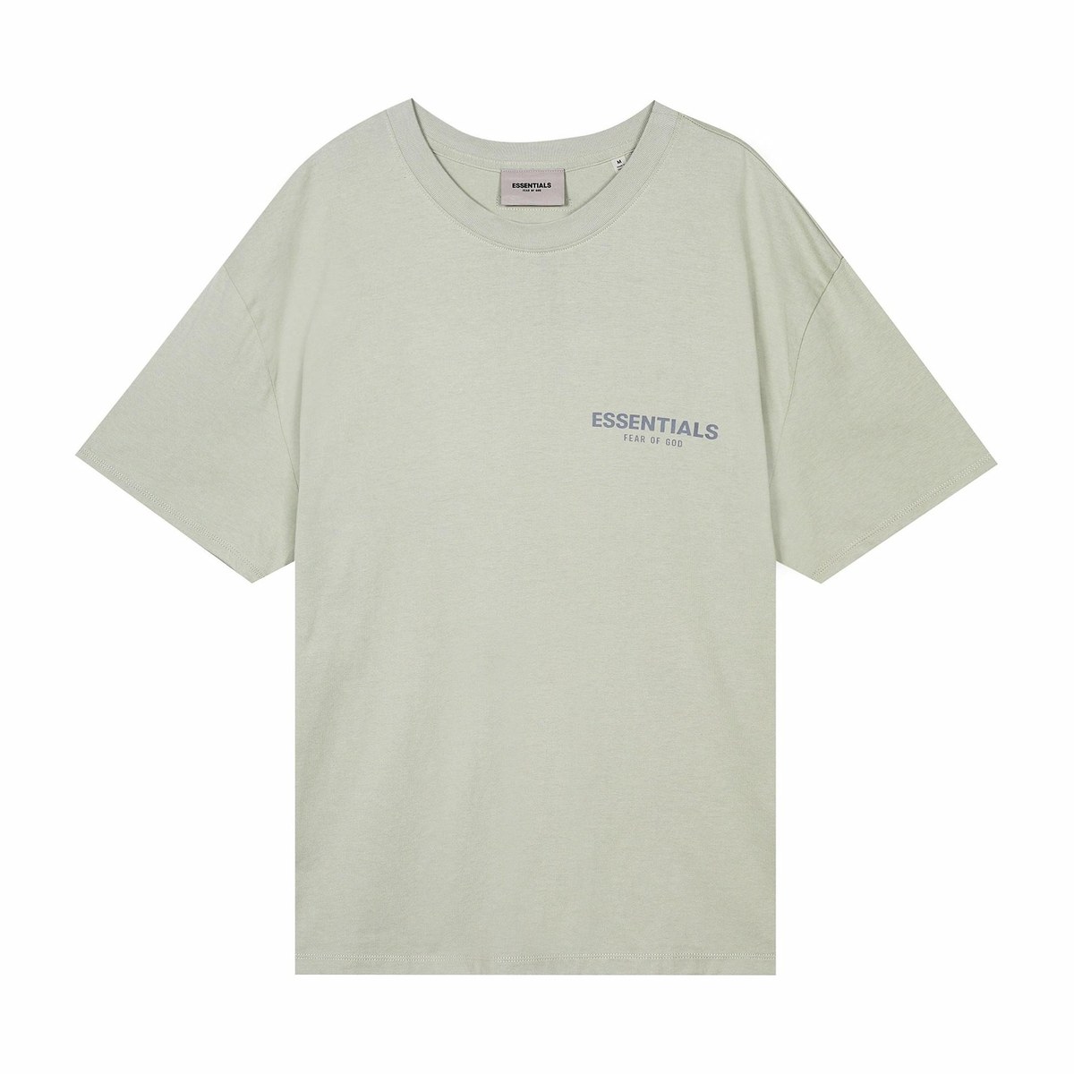 Fear of God Essentials FW21 GreenConcrete LogoT