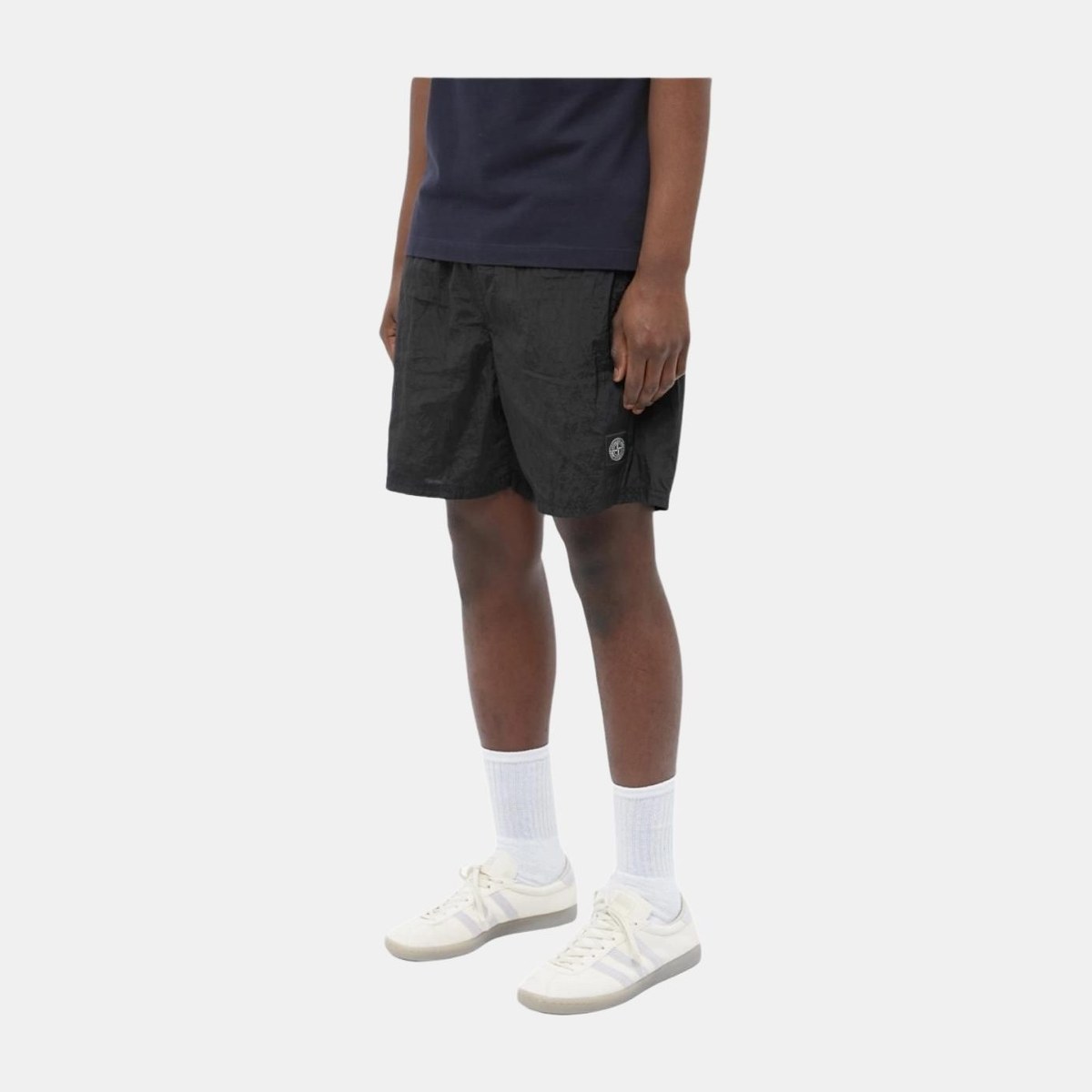 Stone Island Black Shorts
