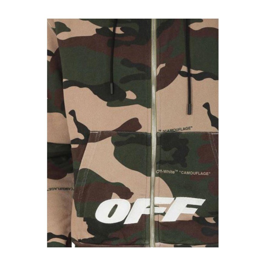 OFF-WHITE Camouflage Zip Jacket