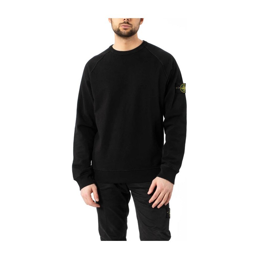 Stone Island Crewneck Sweatshirt Black