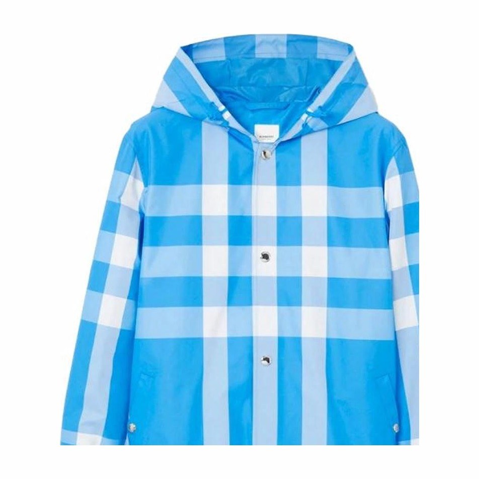 Burberry Hooded Jacket Blue