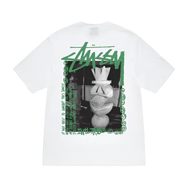 Stussy Sculpted Letter Print Tee