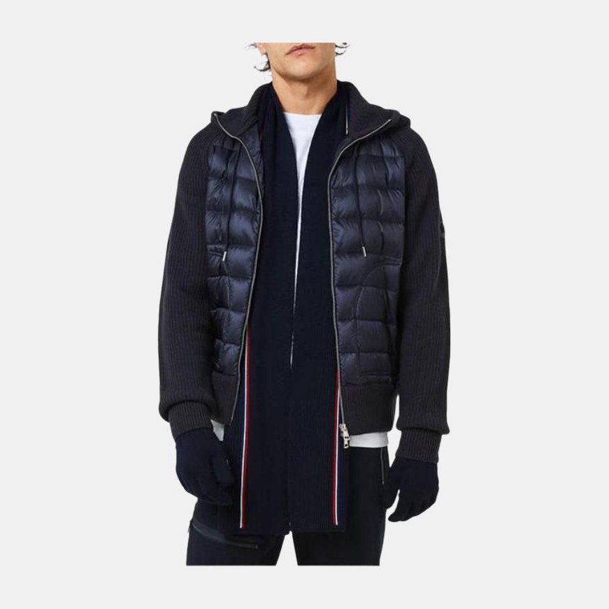 Moncler Navy Down Jacket