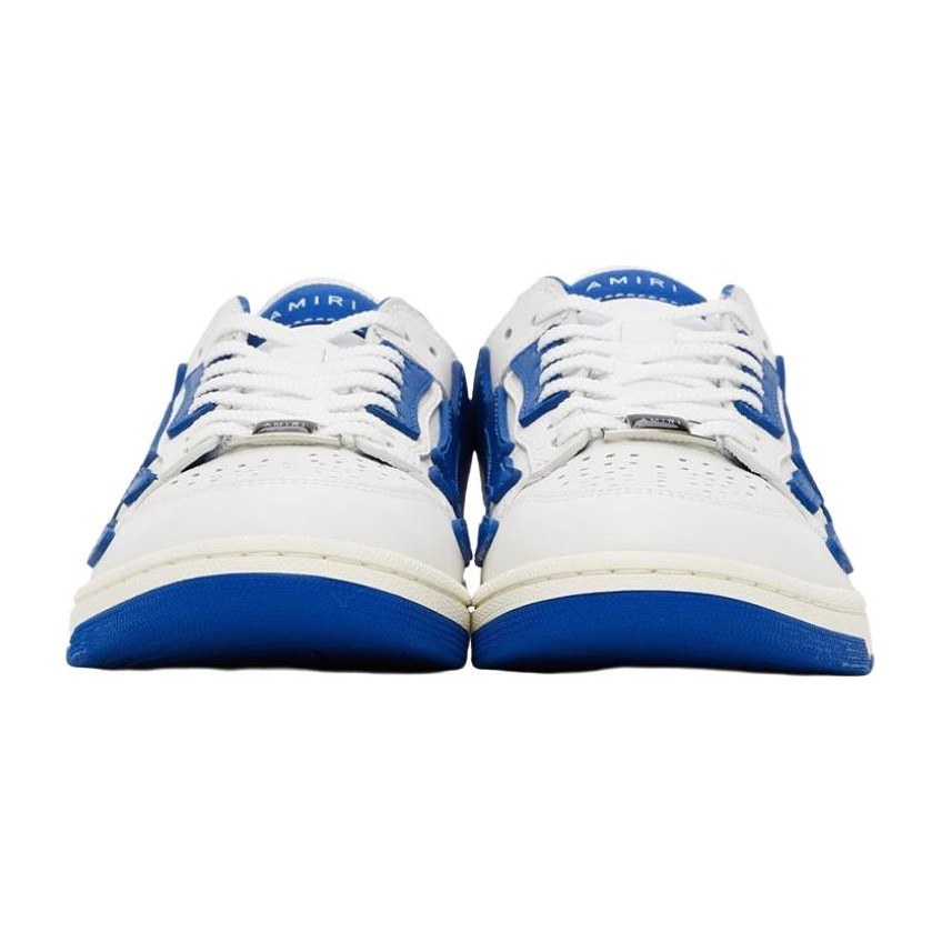 AMIRI Skel-Top White Blue