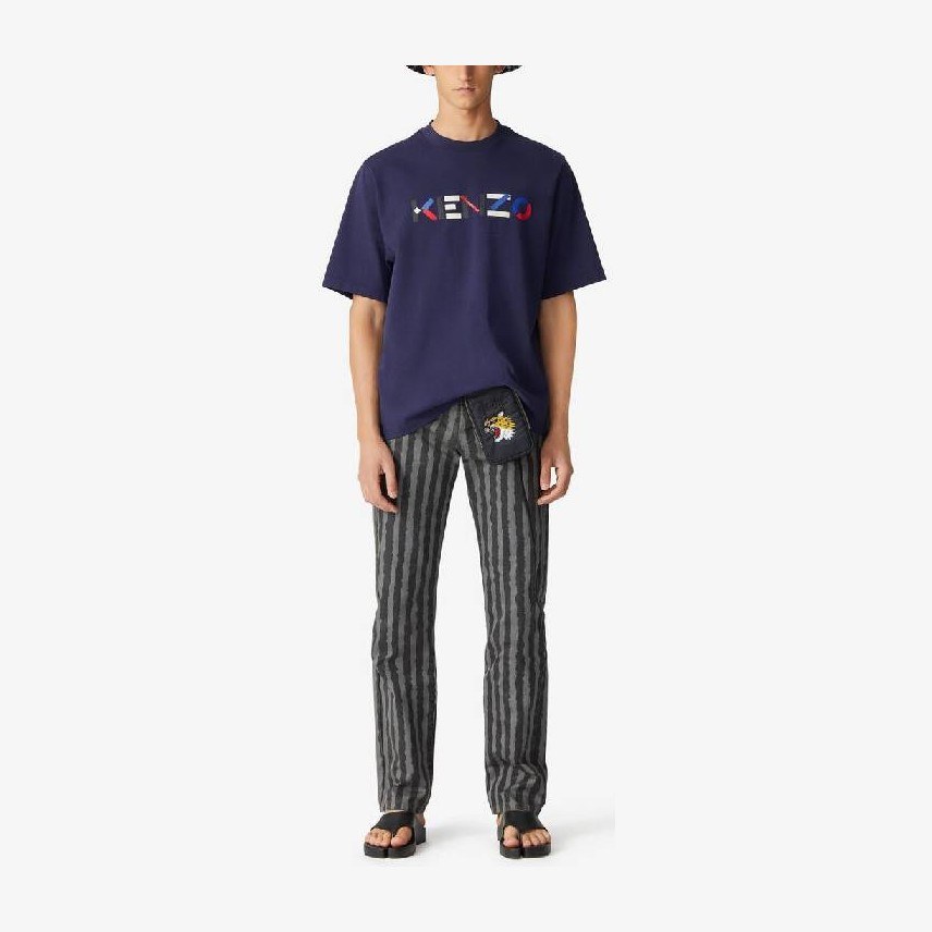 KENZO Logo T-Shirt Navy