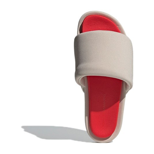 Y-3 Slide Grey Red