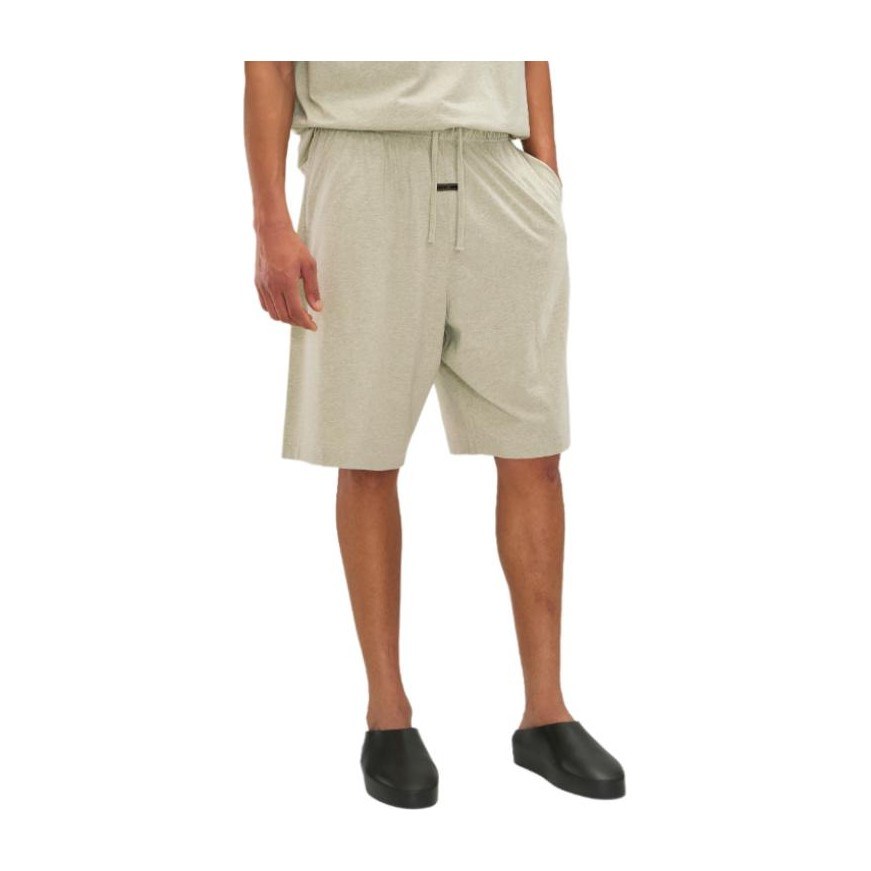Fear of God Essentials Basketball Fleece Short Heather Stone