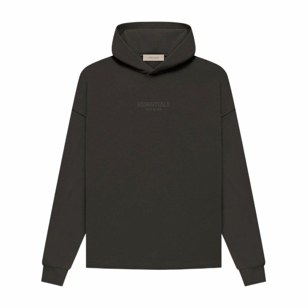 Fear of God Essentials FW22 Relaxed Hoodie Off Black