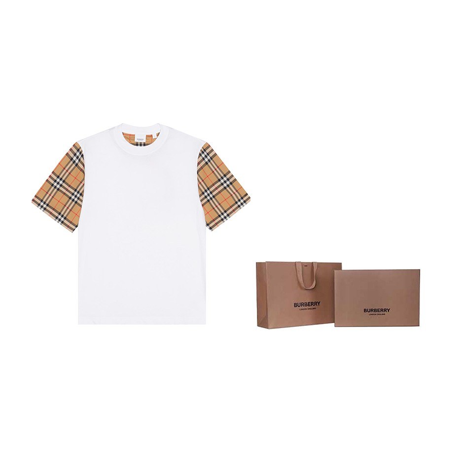 Burberry Vintage Check Cotton T-Shirt