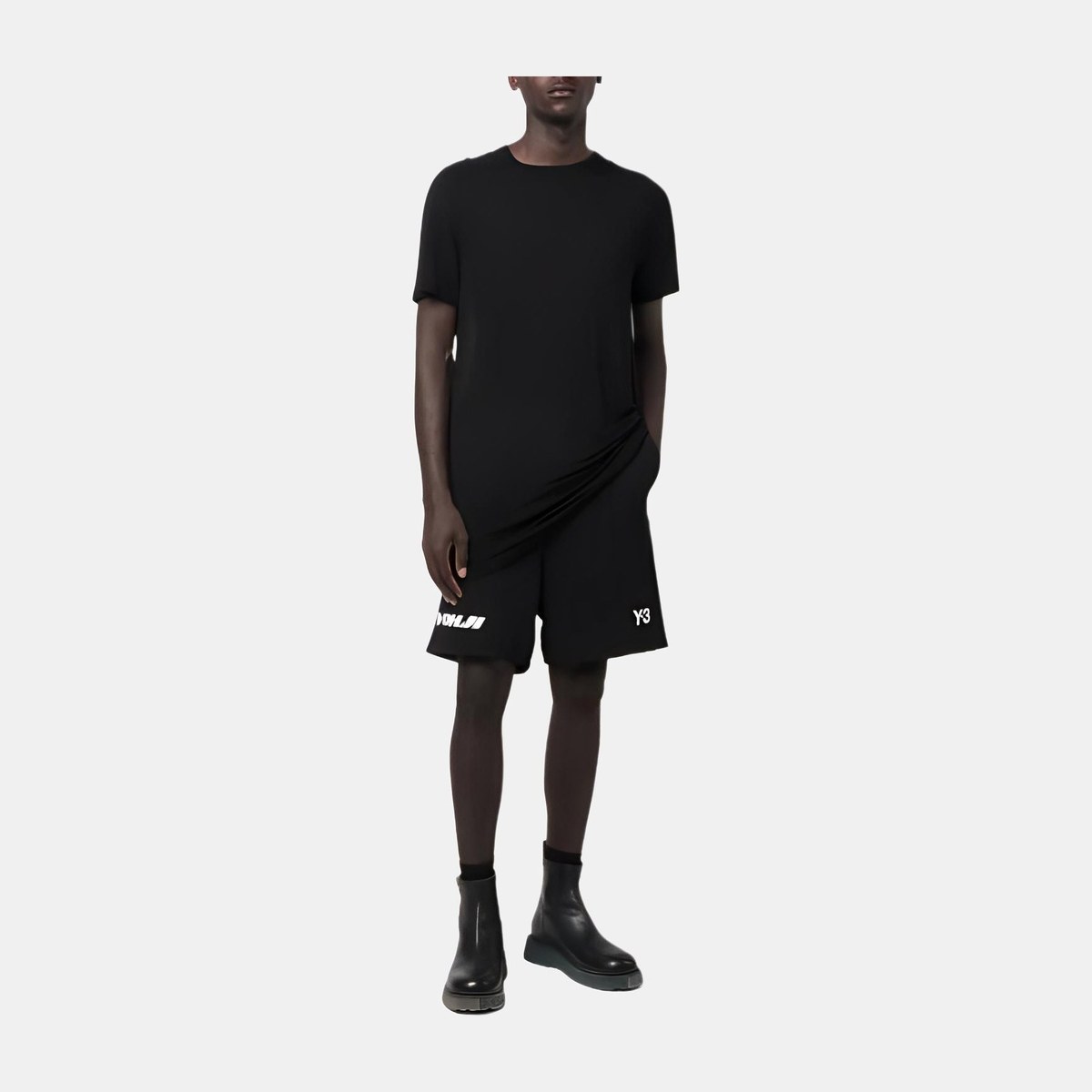 Y-3 FW22 Black Shorts