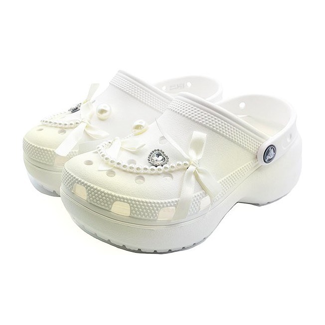 Crocs Classic Platform Clog White