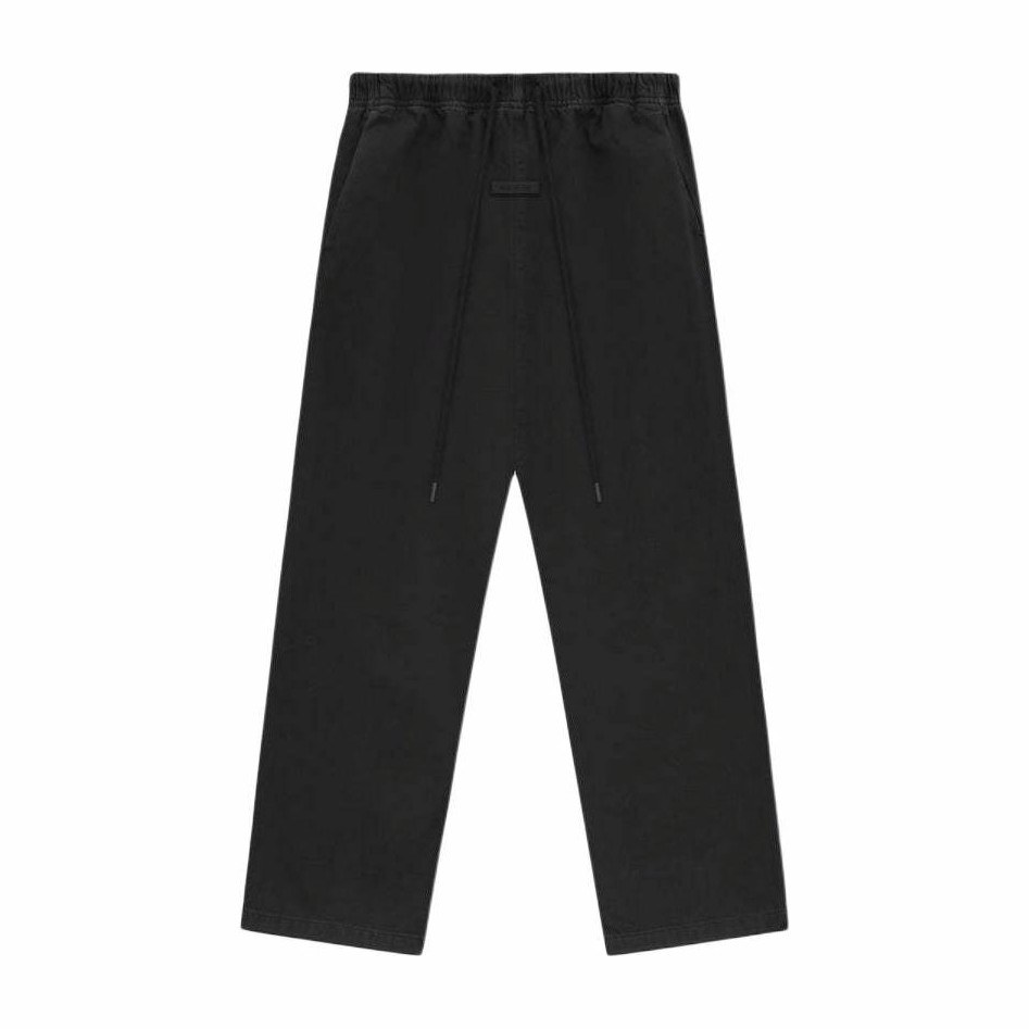 Fear of God Essentials Lounge Pants Overdye Black Denim