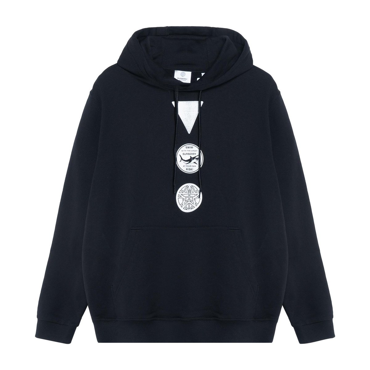 Burberry Logo Print Sweatshirt Black