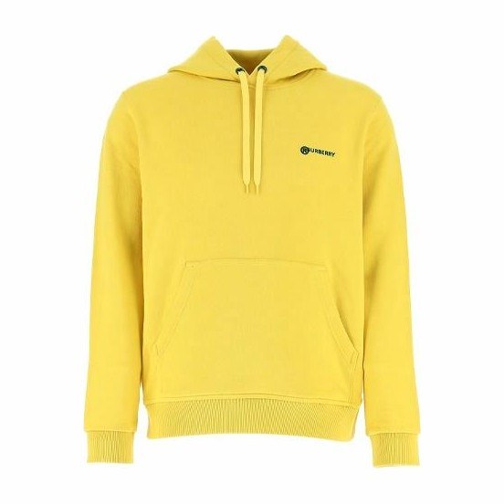 Burberry SS21 Letter Hoodie Yellow