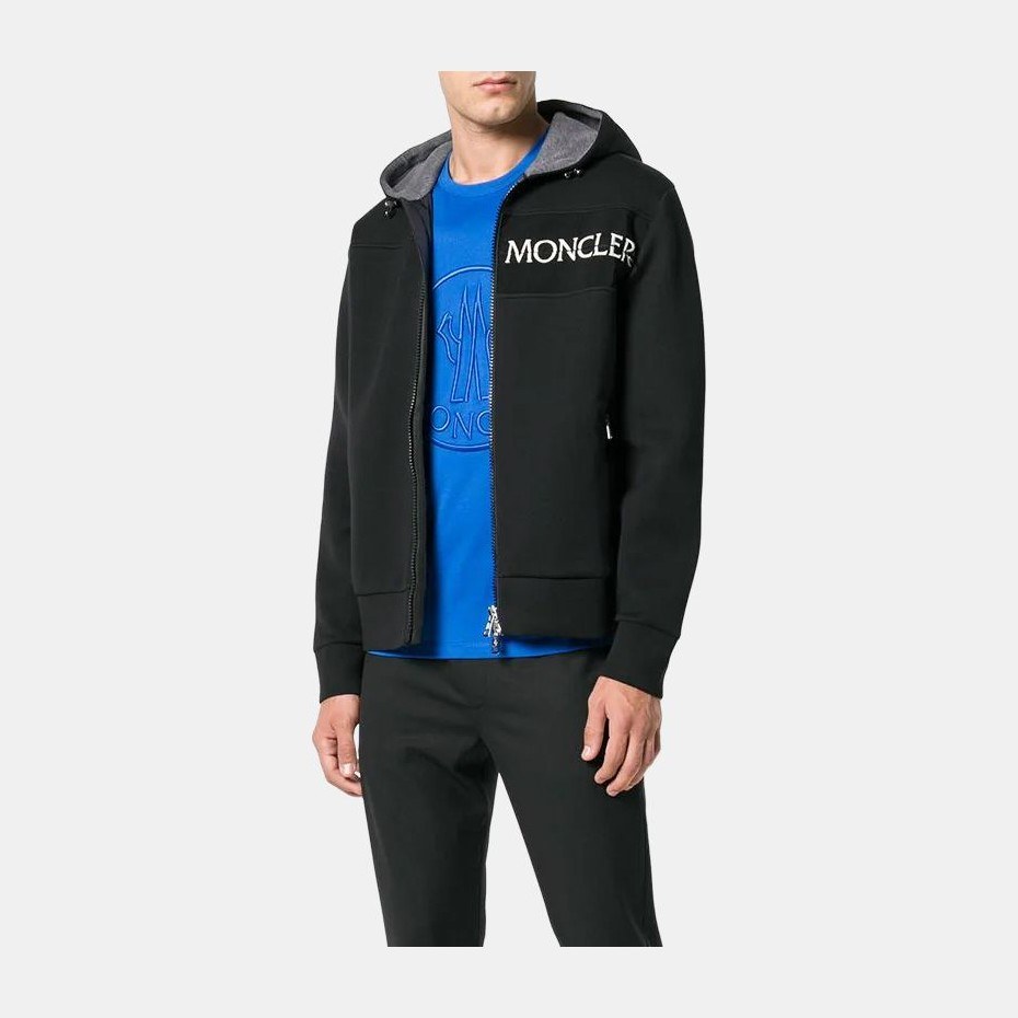 Moncler Hoodie Jacket Black