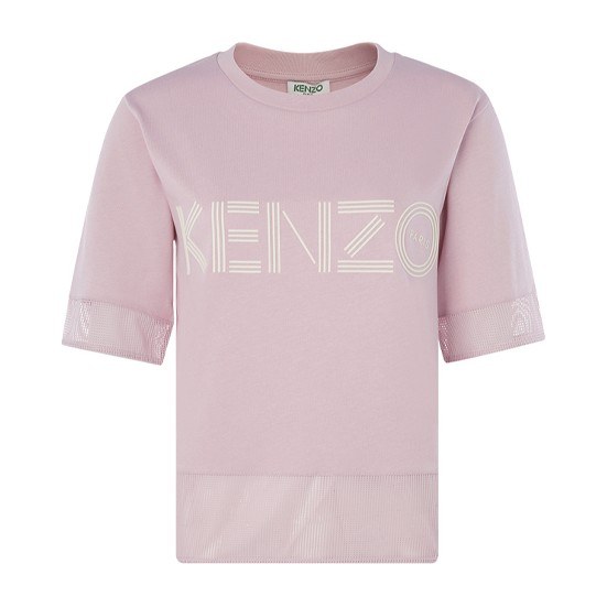 KENZO Logo T-Shirt Pink