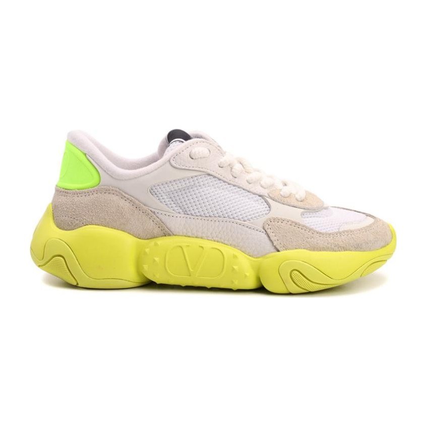 Valentino Garavani Bubbleback White Yellow
