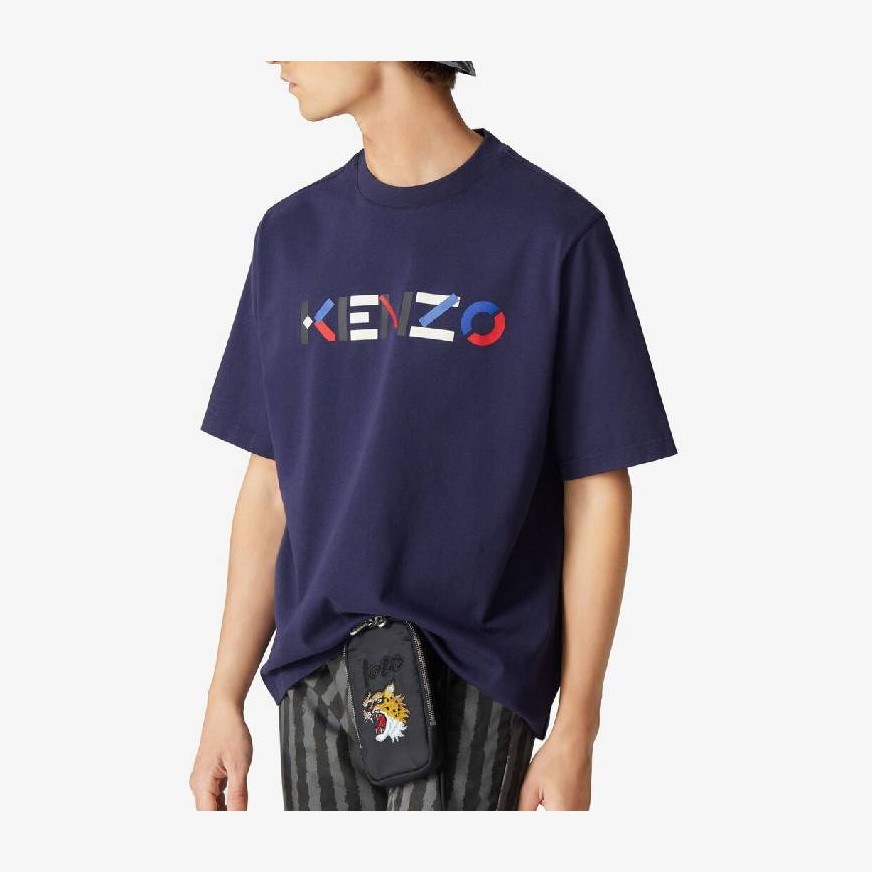KENZO Logo T-Shirt Navy
