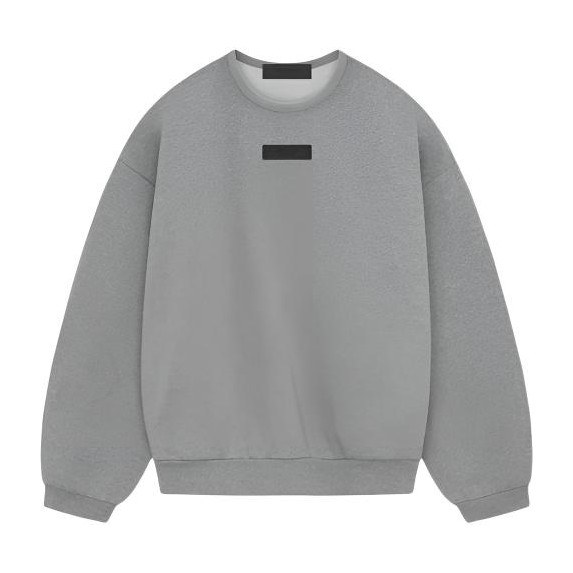 Fear of God Essentials SS24 Crewneck Sweater Dark Heather Oatmeal