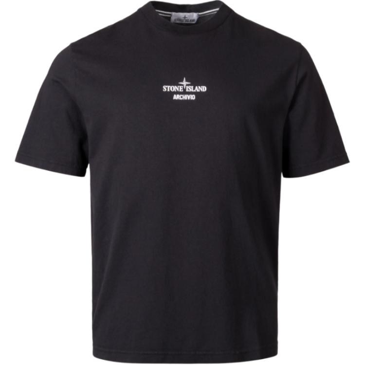 Stone Island Letter Print T-Shirt