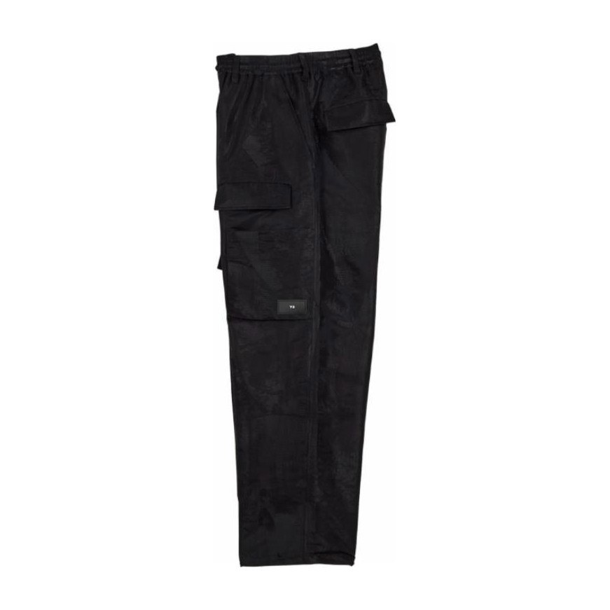 Y-3 LINED RIPS PNTS