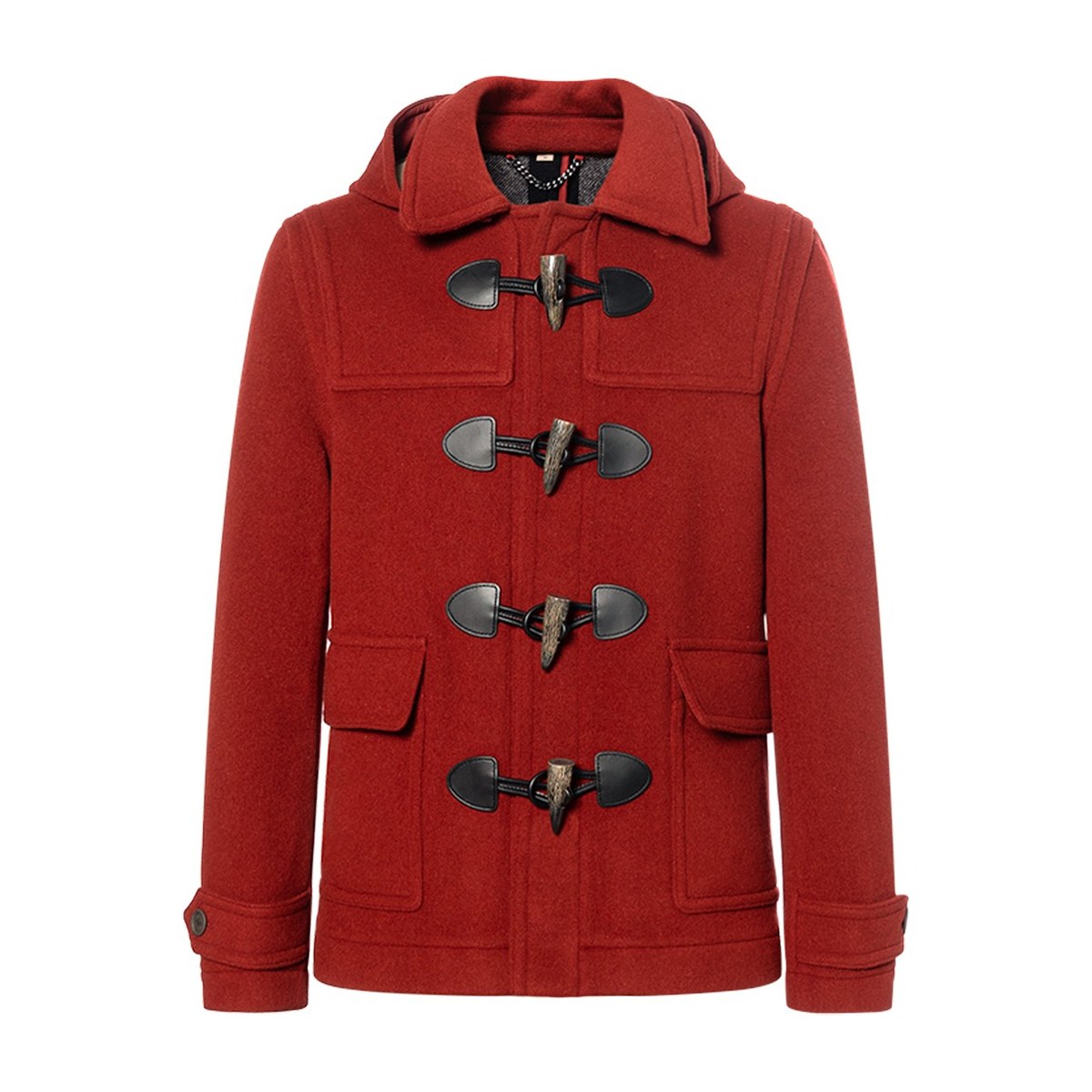 Burberry Duffle Coat Red