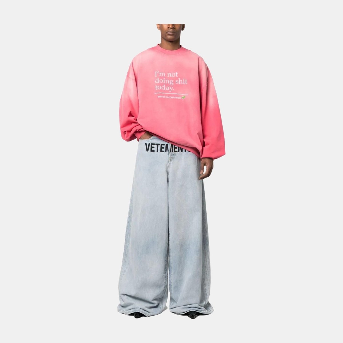 Vetements SS23 Pink Sweatshirt