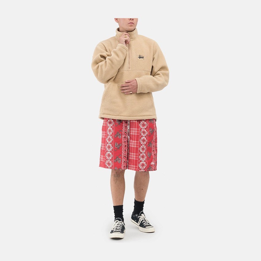 Stussy FW21 Half Zip Mock Neck