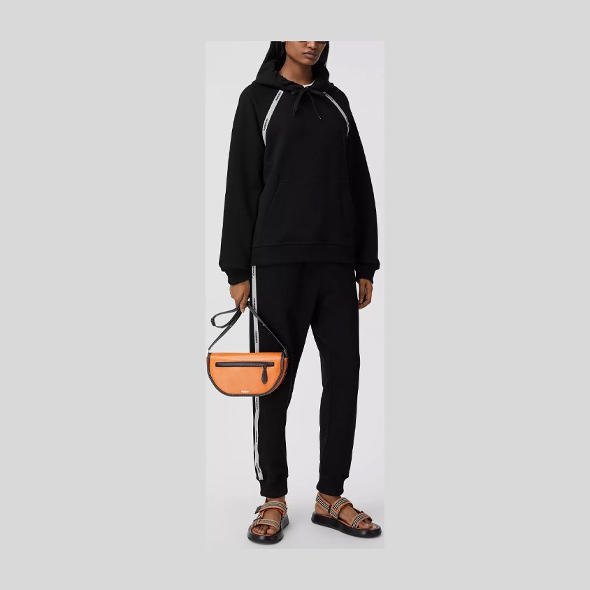 Burberry SS21 Logo Hoodie Black