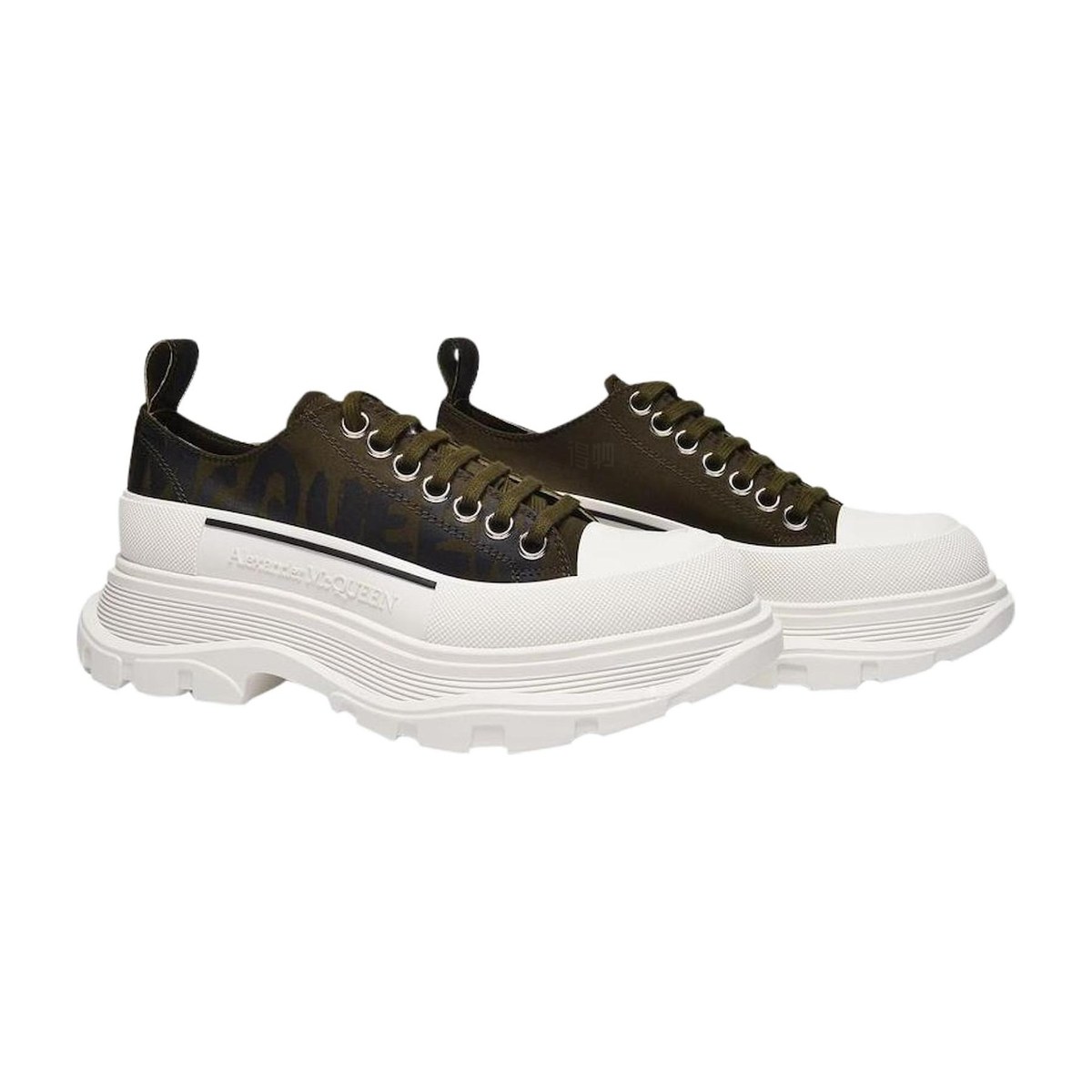 Alexander McQueen Tread Slick Olive