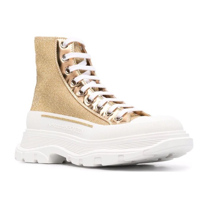 Alexander McQueen Tread Slick Gold