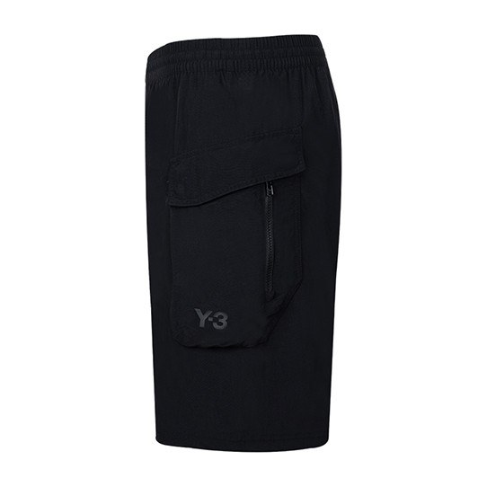 Y-3 Logo Shorts Black