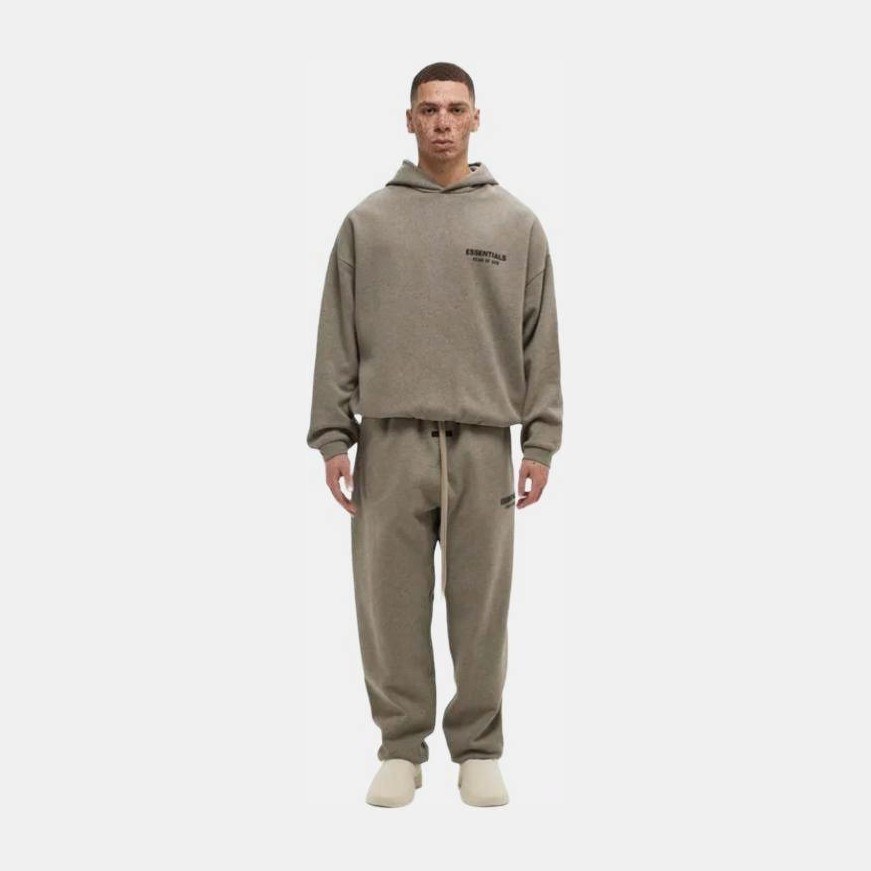 Fear of God Essentials FW24 Holiday Core Hoodie Deep Fog Grey