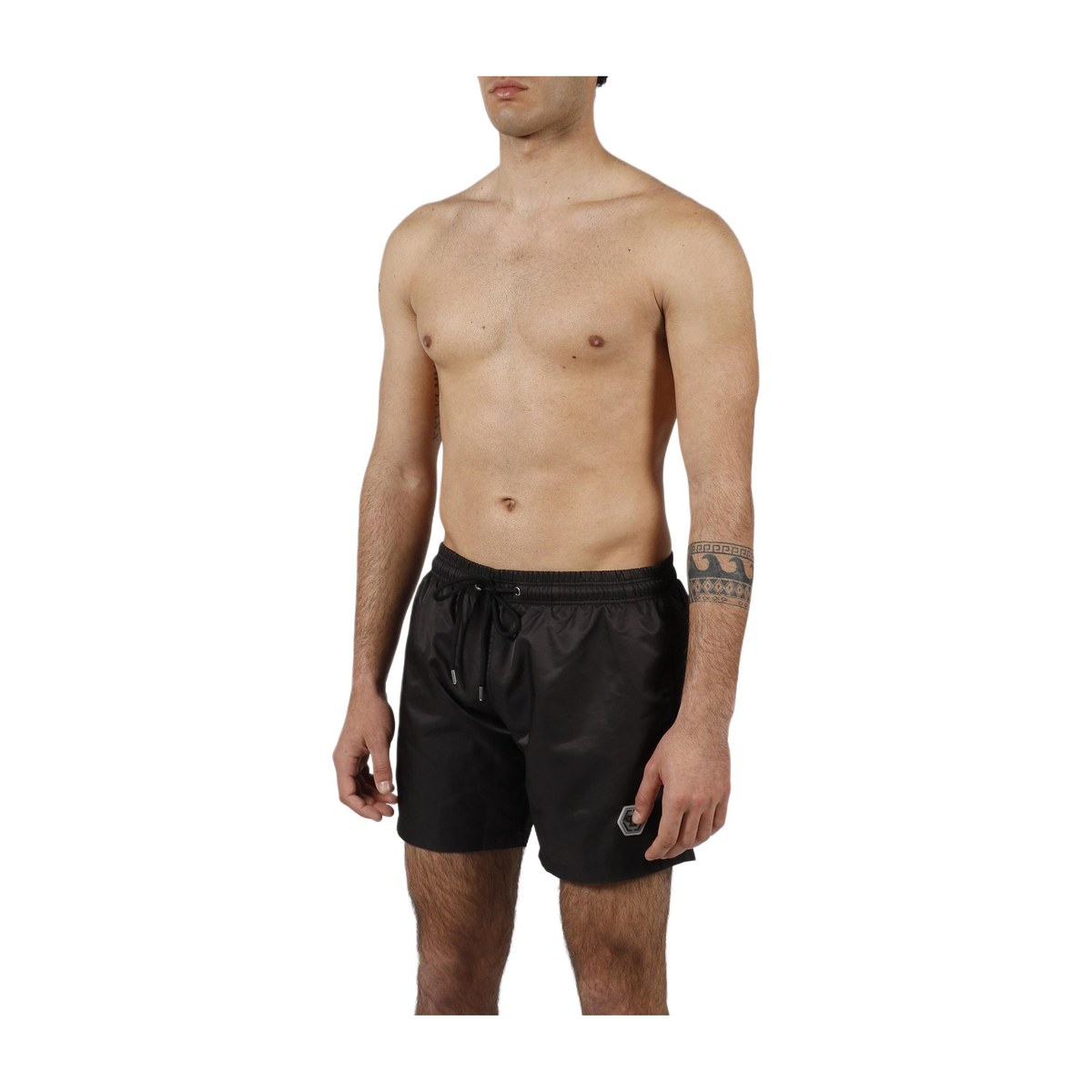 Philipp Plein Elastic Shorts Black