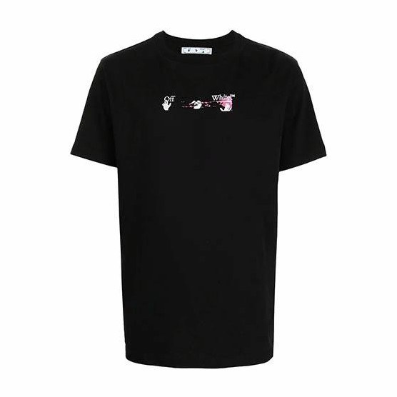 OFF-WHITE FW21 Fushi Logo Tee Black