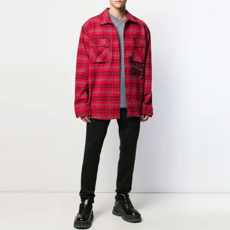 OFF-WHITE FW19 Flannel Check Shirt