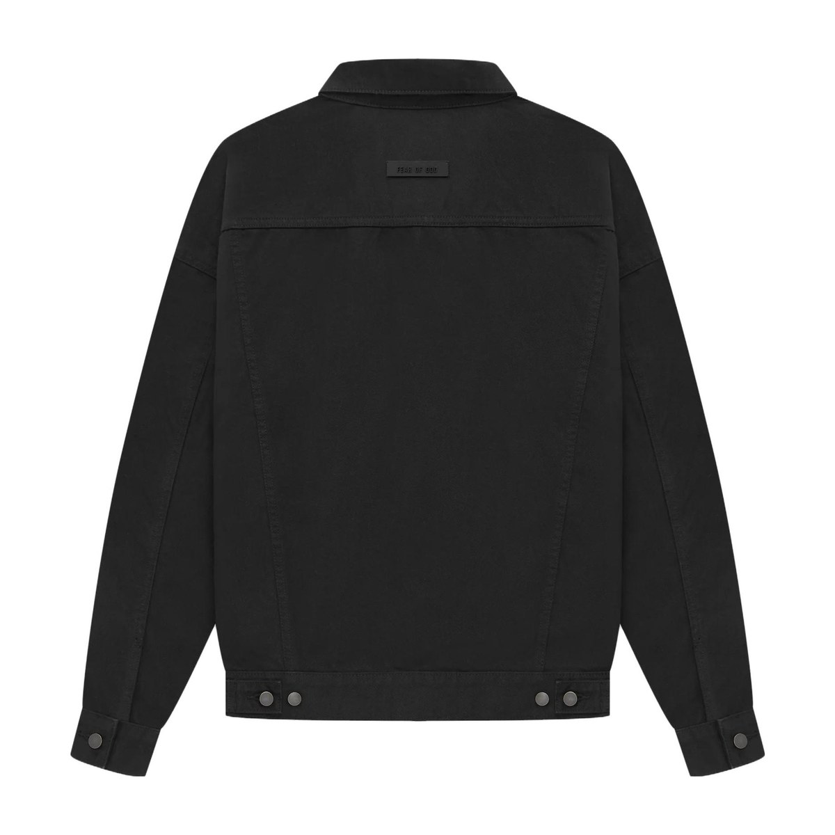 Fear of God Essentials Denim Jacket Jet Black