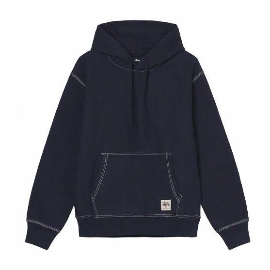 Stussy Contrast Stitch Label Hoodie