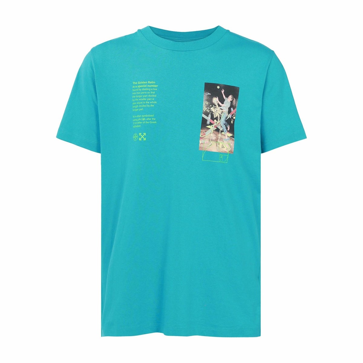OFF-WHITE SS20 Blue T-Shirt