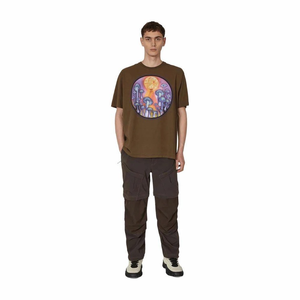 Stussy x Dries Van Noten Brown T-Shirt